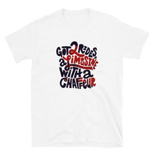 Load image into Gallery viewer, BIGGIE GOT 2 RIDES A LIMO WITH A CHAFFEUR Short-Sleeve Unisex T-Shirt