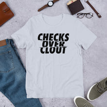 Load image into Gallery viewer, Checks Over Clout Short-Sleeve Unisex T-Shirt