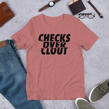 Load image into Gallery viewer, Checks Over Clout Short-Sleeve Unisex T-Shirt