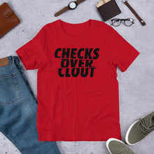 Load image into Gallery viewer, Checks Over Clout Short-Sleeve Unisex T-Shirt