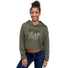 Load image into Gallery viewer, Set it off Crop Hoodie