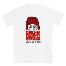 Load image into Gallery viewer, BIGGIE WAY BACK WHEN I HAD THE RED AND BLACK WITH LUMBERJACK Short-Sleeve Unisex T-Shirt
