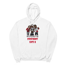 Load image into Gallery viewer, PAID IN FULL EVERYBODY EATS B Unisex fleece hoodie
