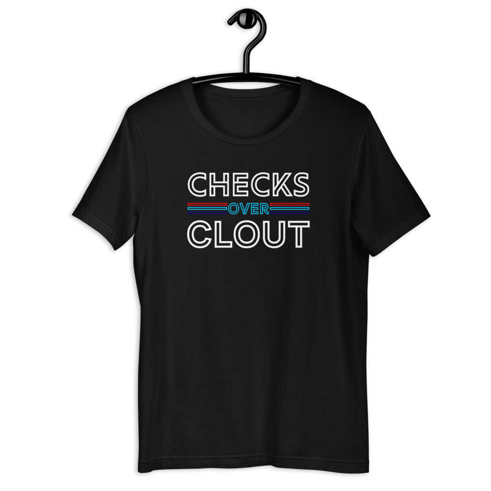 Checks Over Clout Short-Sleeve Unisex T-Shirt