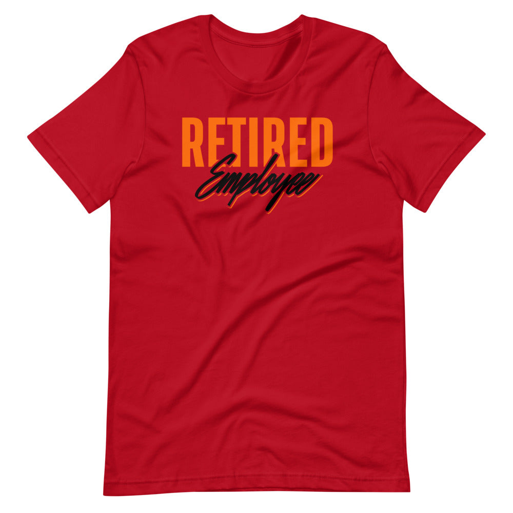 RETIRED EMPLOYEE Short-Sleeve Unisex T-Shirt