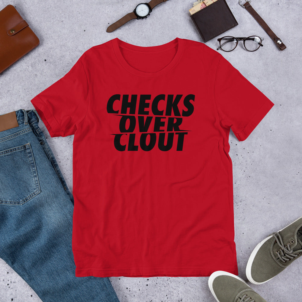 Checks Over Clout Short-Sleeve Unisex T-Shirt