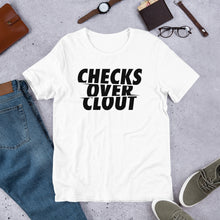 Load image into Gallery viewer, Checks Over Clout Short-Sleeve Unisex T-Shirt
